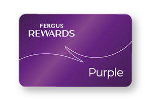 Purple Fergus Rewards Card Purple Fergus Rewards